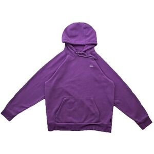 Vans Hoodie Unisex purple Sz Xlarge kangaroo pocket distressed grungecore skater